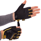 Тактичні рукавички для полювання та риболовлі MECHANIX Розмір L чорно-жовті BC-5628 - зображення 3