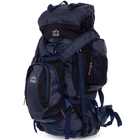 Туристичний рюкзак-трансформер 2в1 V-95л COLOR LIFE blue-black 159 - зображення 3