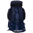 Туристический рюкзак-трансформер 2в1 V-95л COLOR LIFE blue-black 159 - изображение 5