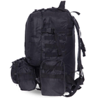 Туристический рюкзак бескаркасный RECORD 45 литров черный TY-7100 - изображение 8
