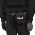 Сумка тактическая на пояс SILVER KNIGHT black SWAT - изображение 2
