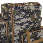 Тактический военный рюкзак туристический бескаркасный RECORD V=50л зеленый пиксель TY-096 - изображение 6