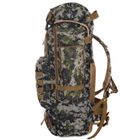 Тактический военный рюкзак туристический бескаркасный RECORD V=50л зеленый пиксель TY-096 - изображение 8