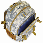 Рюкзак туристический бескаркасный тактический рюкзак военный рюкзак RECORD V-25 л multicam TY-0860 - изображение 5