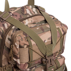 Рюкзак тактичний патрульний однолямочный SILVER KNIGHT 30 літрів camouflage TY-5386 - зображення 8