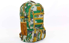 Рюкзак туристический бескаркасный таткический рюкзак камуфляжный V-20л green camouflage TY-0868 - изображение 1