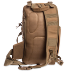 Рюкзак тактичний патрульний однолямочный SILVER KNIGHT 30 літрів khaki TY-5386 - зображення 5