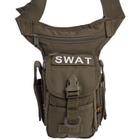 Тактическая сумка на бедро 7 л SILVER KNIGHT SWAT olive TY-229 - изображение 7