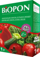 Удобрение гранулированное BIOPON для овощей 1 кг (5904517062436)