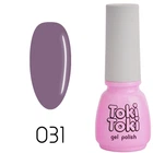 Гель-лак Toki Toki 031, 5 мл, пастельно-фиолетовый