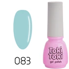 Гель-лак Toki Toki 083, 5 мл, лазурный
