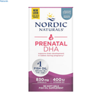 Пренатальна ДГК без добавок, Nordic Naturals 830 мг, 90 капсул - зображення 4