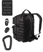 Рюкзак тактичний Mil-Tec US ASSAULT PACK LG TACTICAL 36l Black - зображення 2