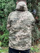 Куртка-бушлат військова чоловіча тактична ЗСУ Піксель 8738 48 розмір - зображення 3