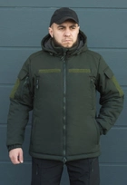 Куртка тактична зимова на блискавці з капюшоном XS polk khaki - зображення 3