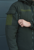 Куртка тактична зимова на блискавці з капюшоном M polk khaki - зображення 12