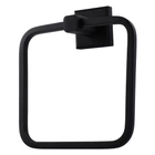 Держатель-кольцо для полотенец TOPAZ TKB 9913-BL 000021245 145мм прямоугольный металлический черный