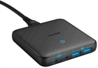 Зарядное устройство Anker PowerPort 543 Atom III Slim 4 - 65W 2&2xUSB-C PIQ3.0 (A2046G12)