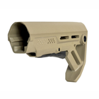 Приклад Strike Industries - MOD1 Stock - FDE / Black - SI-STRIKE-ES-MOD1FDE-BK