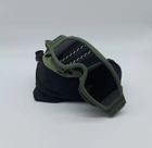 Тактические очки-маска со сменными линзами RK3 Green - изображение 2