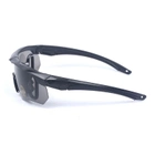 Тактичні окуляри Crossbow зі змінними лінзами Black - зображення 5