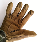 Тактичні сенсорні рукавички порожнисті Mechanix M-Pact Пісок L (E-0011-3) - зображення 4