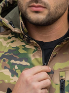 Тактична куртка утеплена Grifon Squad Soft Shell 1221133 48 Мультикам (ROZ6400158929) - зображення 7