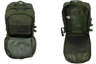 Штурмовой тактический рюкзак на 30 литров Олива 40х28х25см - изображение 6