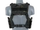 Розвантажувальний жилет 8FIELDS Chest Harness Split Front Multicam Black - изображение 4