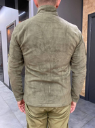 Флісова кофта чоловіча, фліска тактична захисна олива Bikatex розмір XL - изображение 4