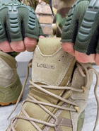 Тактические мужские военные ботинки износостойкие койот LOWA Waterproof размер 43 - изображение 3