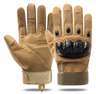 Зимові тактичні військові рукавиці Delta-Tec койот розмір L - изображение 1