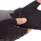 Тактичні рукавички з відкритими пальцями BLACKHAWK BC-4380 розмір XL чорний - зображення 4