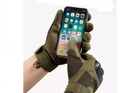 Тактичні рукавички Оліва XL - зображення 4