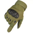 Перчатки тактические Primo Carbon полнопалые, сенсорные, размер L - Army Green Primo зеленый|оливковый - изображение 6