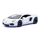 Автомодель легковая LAMBORGHINI AVENTADOR LP 700-4 5'' Kinsmart KT5355W инерционная, масштаб 1:38 Белый