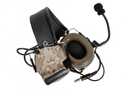 Навушники активні з комунікатором Z-Tactical Comtac II Headset Digital Desert - зображення 4