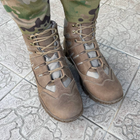 Ботинки военные тактические ВСУ (ЗСУ) 7530 45 р 29,5 см коричневые TR_2010 - изображение 7