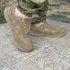 Кросівки чоловічі тактичні сітка ЗСУ (ЗСУ) 6835 40 р 26 см коричневі TR_1499 - зображення 8