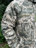 Куртка-бушлат военная мужская тактическая ВСУ (ЗСУ) Пиксель 8738 48 размер TR_3959 - изображение 6