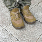 Кроссовки мужские тактические сетка ВСУ (ЗСУ) 7103 42 р 27 см коричневые TR_1379 - изображение 5