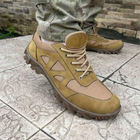Кросівки чоловічі тактичні сітка ЗСУ (ЗСУ) 7103 42 р 27 см коричневі TR_1379 - зображення 6
