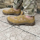 Кросівки чоловічі тактичні сітка ЗСУ (ЗСУ) 7103 42 р 27 см коричневі TR_1379 - зображення 8