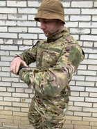 Мужской армейский костюм мультикам для ВСУ (ЗСУ) Tactical тактическая форма Турция 56 р 7162 TR_3263 - изображение 9