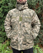 Куртка-бушлат военная мужская тактическая ВСУ (ЗСУ) Пиксель 8739 50 размер TR_3959 - изображение 1