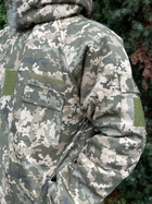 Куртка-бушлат военная мужская тактическая ВСУ (ЗСУ) Пиксель 8739 50 размер TR_3959 - изображение 9