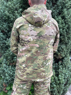 Мужской армейский костюм тактическая форма на флисе Мультикам Турция ВСУ (ЗСУ) XXL 8658 хаки TR_5748 - изображение 5