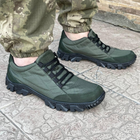 Кросівки чоловічі тактичні сітка ЗСУ (ЗСУ) 6995 44 р 28,5 см зелені TR_1319 - зображення 10