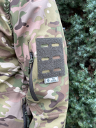 Куртка мужская тактическая на флисе Мультикам Турция ВСУ (ЗСУ) XL 8663 2 хаки TR_2988 - изображение 9