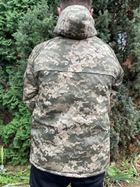 Куртка-бушлат военная мужская тактическая ВСУ (ЗСУ) Пиксель 8742 56 размер TR_3959 - изображение 3